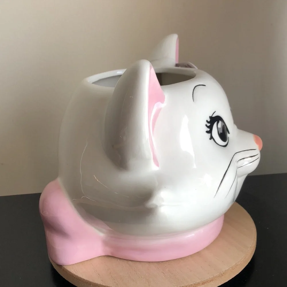 Disney MARIE The Aristocats PLANTER Pot Home Decor